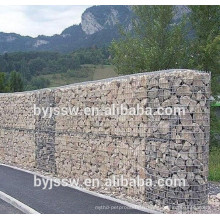 Verre de roche pour Gabion et boîte de treillis métallique en Gabion soudé